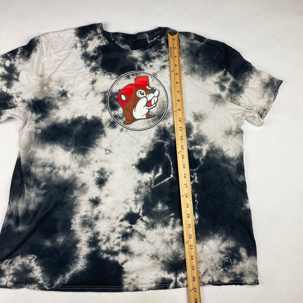 Bucee's T Shirt Size 2XL - Here for the Snacks - Tye Dye - Picture 11 of 12